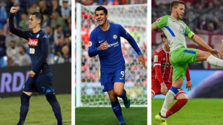 Callejón, Morata y Camacho.