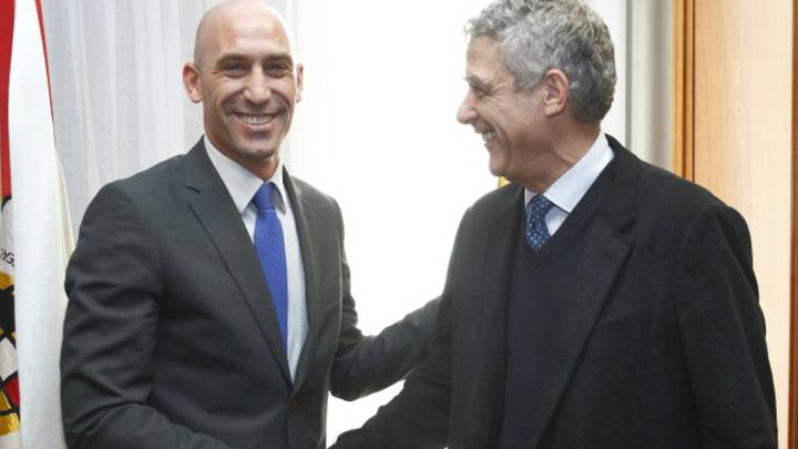 Rubiales y Villar en una fotografía de archivo