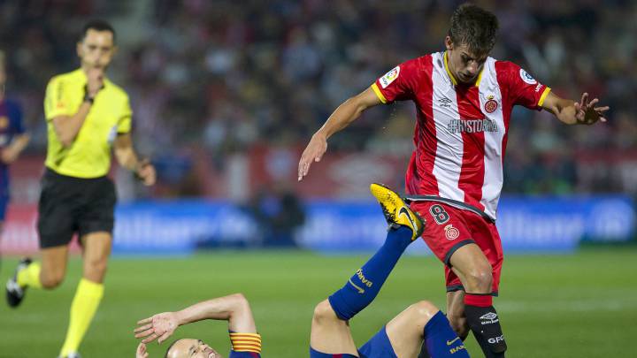 Pere Pons cumplirá 150 partidos con el Girona ante el Celta de Vigo