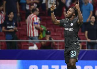 Batshuayi scores as Chelsea beat Atlético at the death