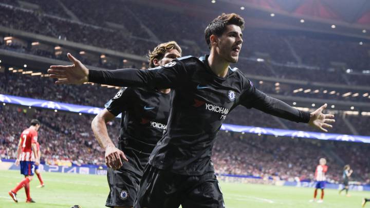 Zola dijo que prefiere a Diego Costa antes que a Álvaro Morata en el Chelsea.