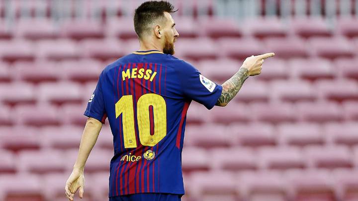 Un solo de Messi sin ovación en un Camp Nou vacío ante Las Palmas.
