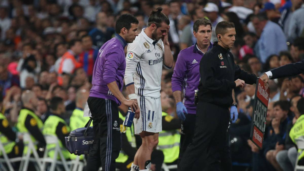 Bale estaría fuera seis partidos