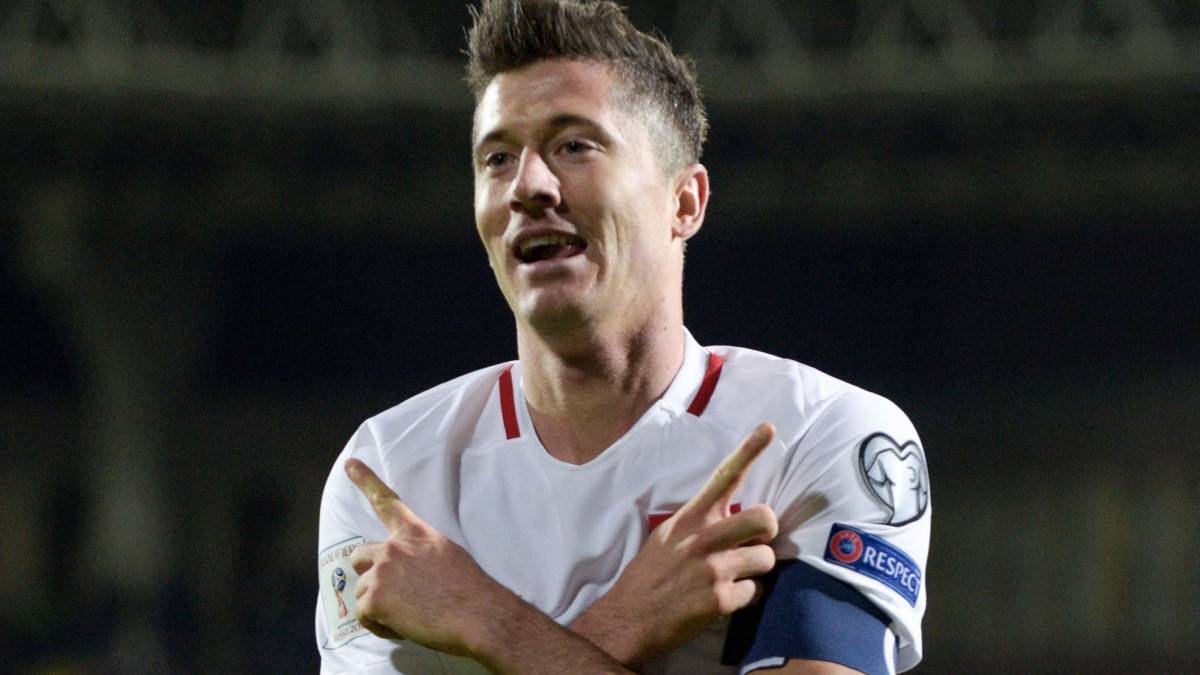 Polonia golea y Lewandowski le quita un récord de Cristiano.