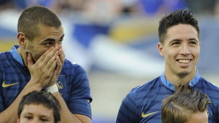 Nasri defiende a Benzema: "No va convocado por racismo"