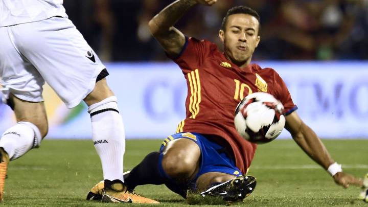 La lesión de Thiago no es grave y podría jugar el sábado
