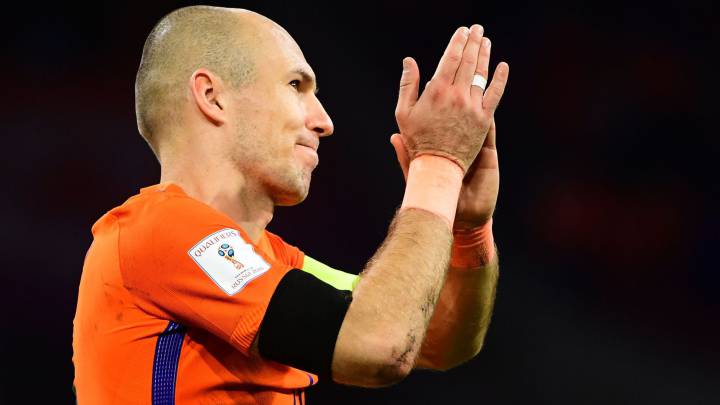 Robben abandona la selección