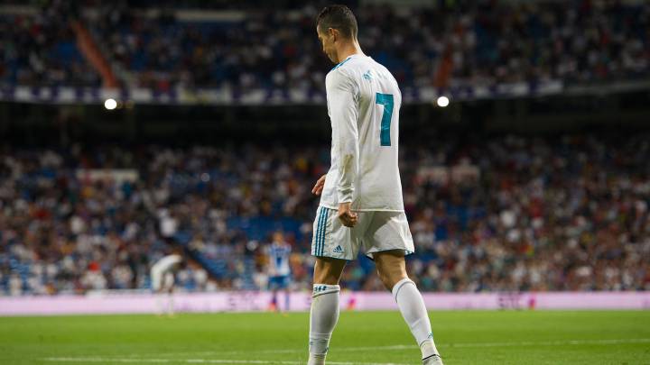 Cristiano, en el Bernabéu.
