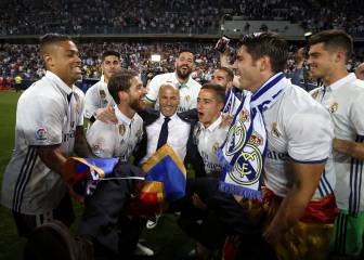 Zidane cumple 100 partidos al frente del Real Madrid