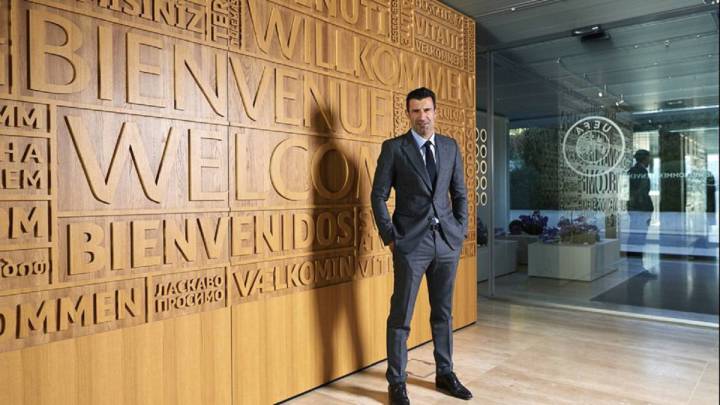 Luis Figo será el consejero de Aleksander Ceferin en la UEFA.