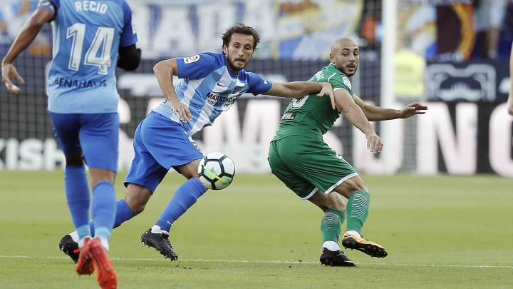 Sigue el Málaga vs Leganés en directo online, partido de la 8ª jornada de LaLiga Santander, domingo, 15 de octubre a las 18:30 horas en La Rosaleda