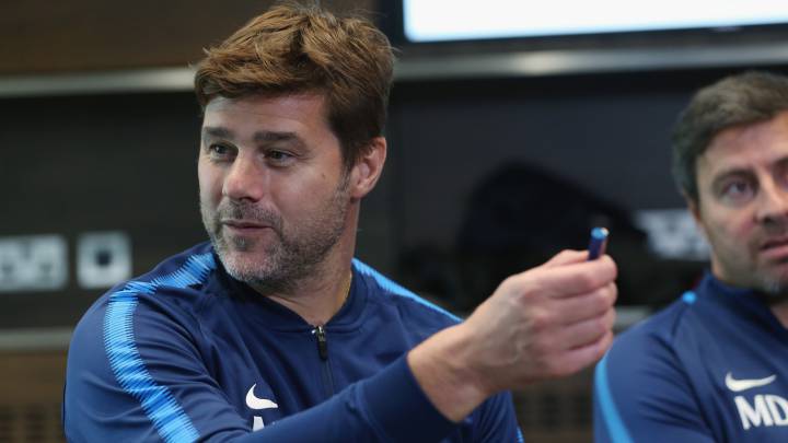El entrenador del Tottenham, Mauricio Pochettino.