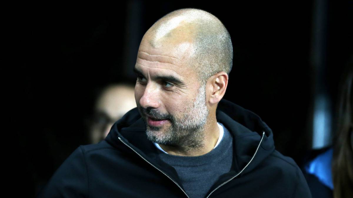 El entrenador del Mánchester City, Pep Guardiola.