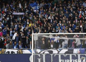 Guerra de notas Eibar-Depor por los cacheos a 'Riazor Blues'