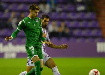 Beauvue pone en ventaja al Leganés en Valladolid