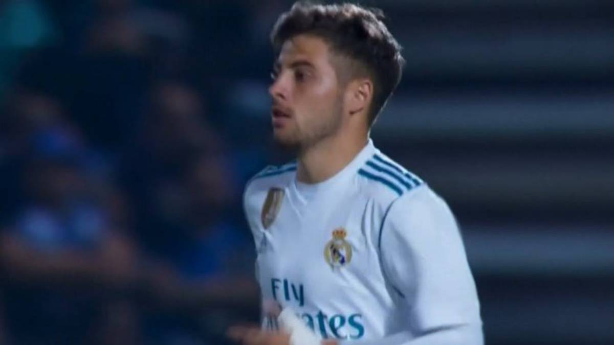 Franchu debutó con el Madrid: "Lo soñé desde pequeño"