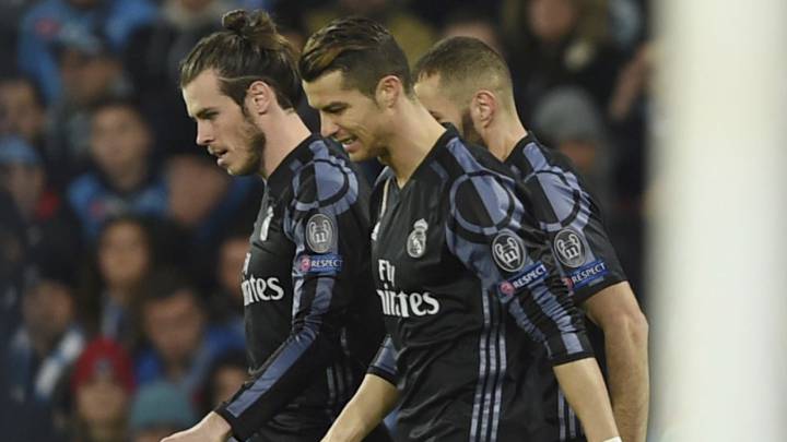 La bbC pierde peso en el Real Madrid.