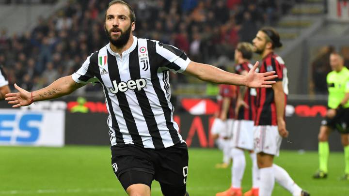 Higuaín, centenario: 101 goles en Serie A, marcó 107 en LaLiga
