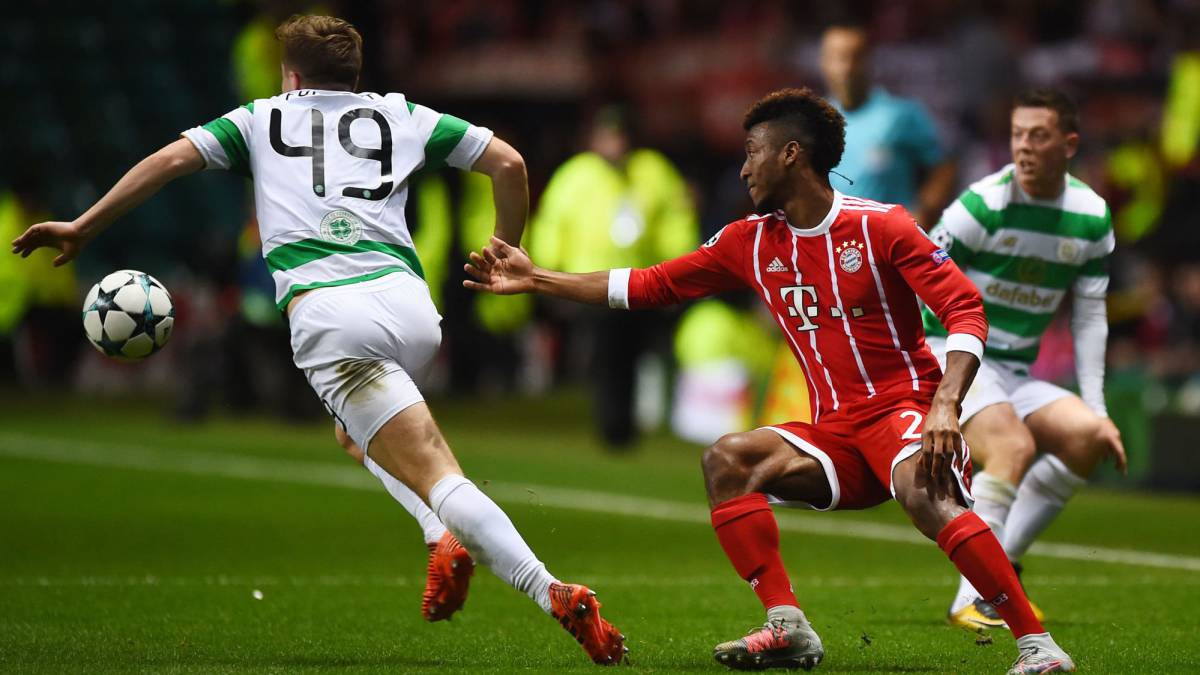 Sigue el Celtic - Bayern en directo online: Champions League