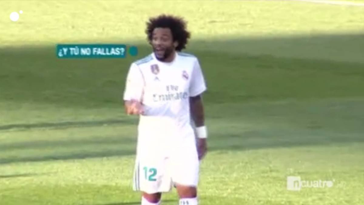 Marcelo, a Modric: "Dices que he fallado... ¿Y tú no fallas?".