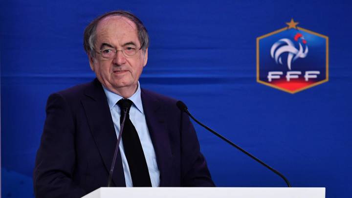 Noel Le Graet, presidente de la Federación Francesa de Fútbol (FFF).