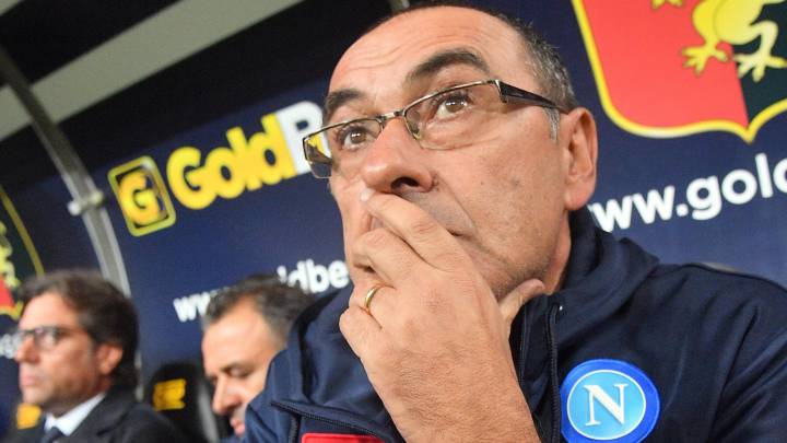 Sarri podría ser el sustituto de Simeone en el Atlético