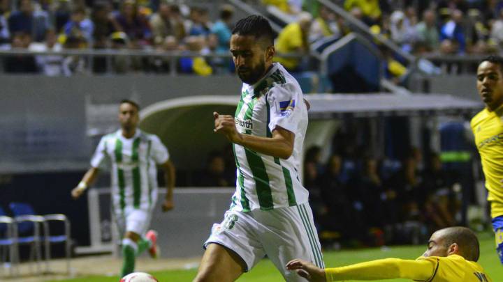 Boudebouz con el Betis.