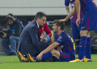 Sergi Roberto: “Mi recuperación va más rápido de lo esperado”