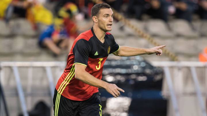 Thomas Vermaelen con Bélgica.