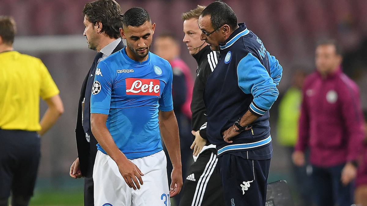 Ghoulam es operado con éxito de ligamento cruzado