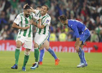 Guardado y el Betis rescatan punto ante el Getafe