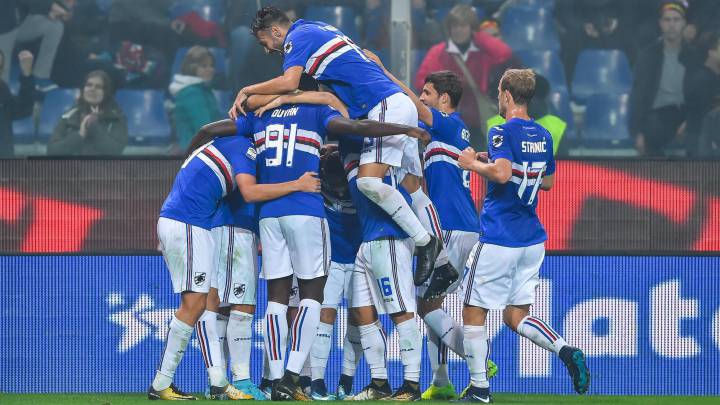 Gastón Ramírez guía al Sampdoria en el derbi genovés