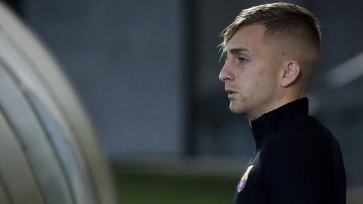 Deulofeu, jugador del Barcelona.