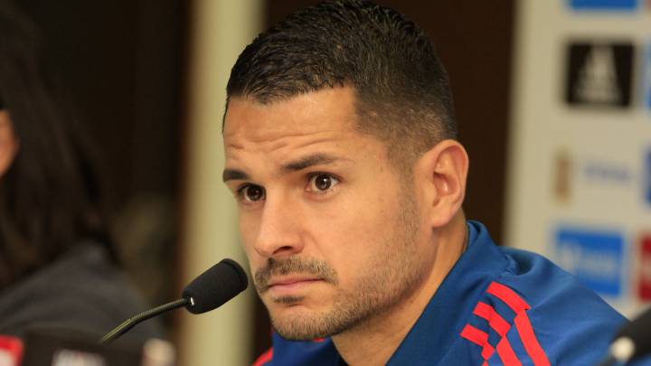 Vitolo en rueda de prensa.