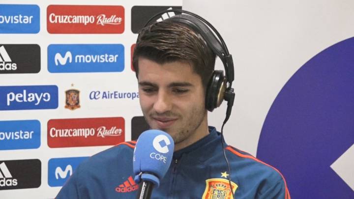 Álvaro Morata, en 'El Partidazo'
