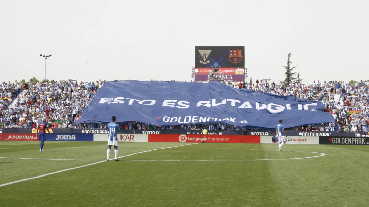 Leganés-Barcelona de la pasada temporada.