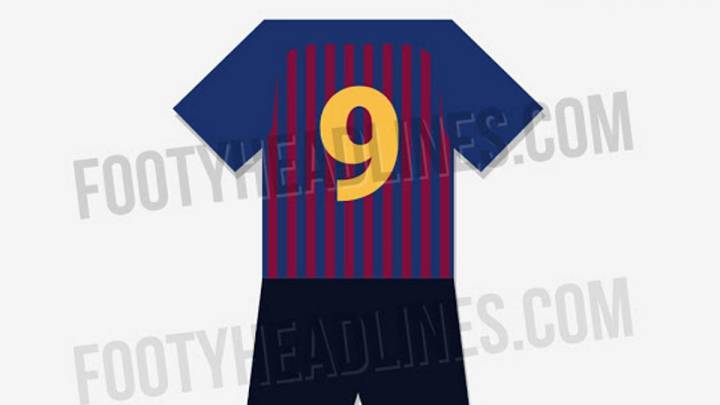 Así sería la nueva camiseta de Barcelona para 2018-19