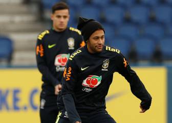 Brasil, con Neymar y Coutinho, se mide a Inglaterra en Wembley