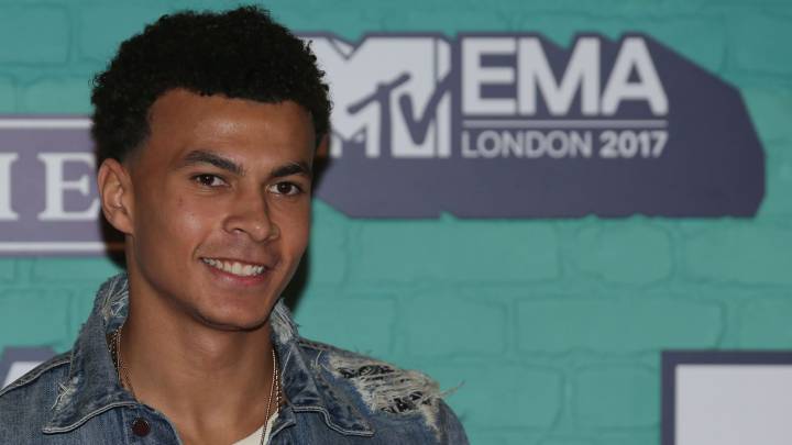 El centrocampista inglés del Tottenham, Dele Alli.