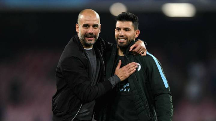 Guardiola, sobre el estado de Agüero: "Está perfecto".