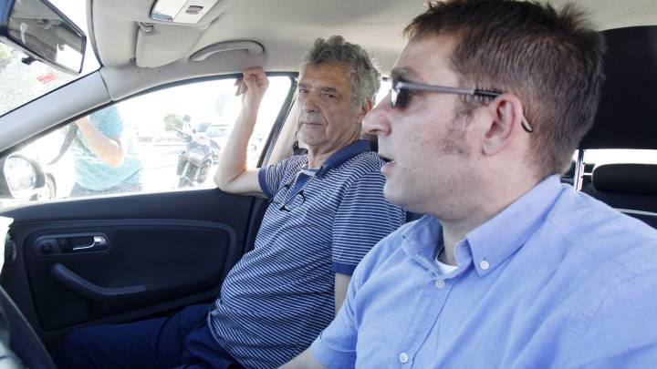 Villar y su hijo Gorka coinciden en la sede de la Federación