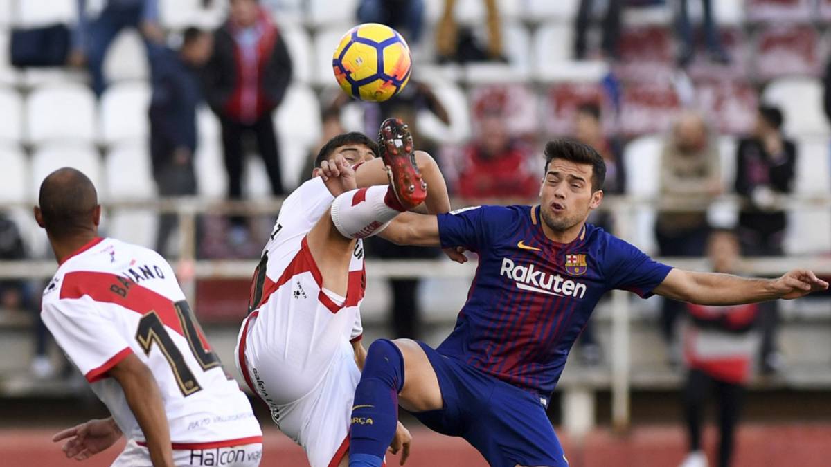 Sigue el Rayo Vallecano vs Barcelona B directo online, partido de la jornada 15 de LaLiga 1|2|3, domingo, 19 de noviembre a las 16:00 horas en AS.
