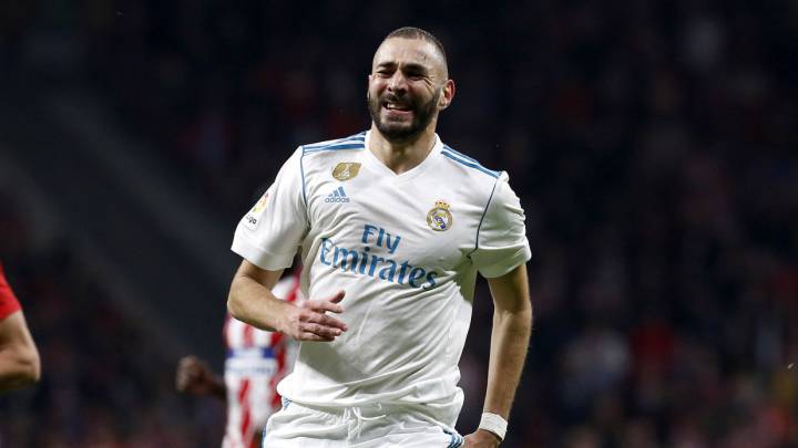 Benzema delantero fantasma: dos goles en la temporada