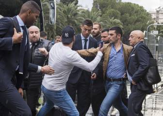 Un aficionado se hizo pasar por periodista para poder estar cerca de Cristiano