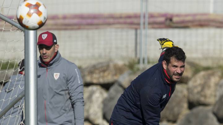 Herrerín: "Es lógico que los grandes clubes se fijen en Kepa"