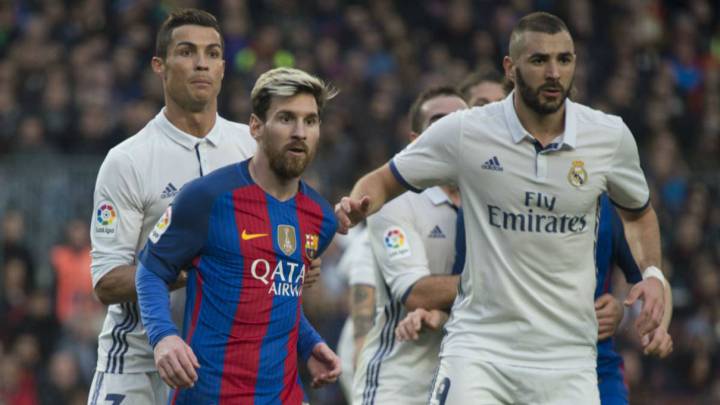 Benzema presume del dato que le pone a la altura de Messi.
