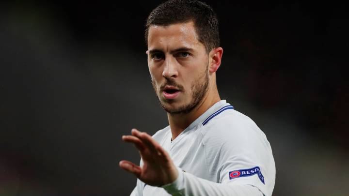 Eden Hazard, jugador del Chelsea, vuelve a declararse al Real Madrid: "Es un club que admiro...".