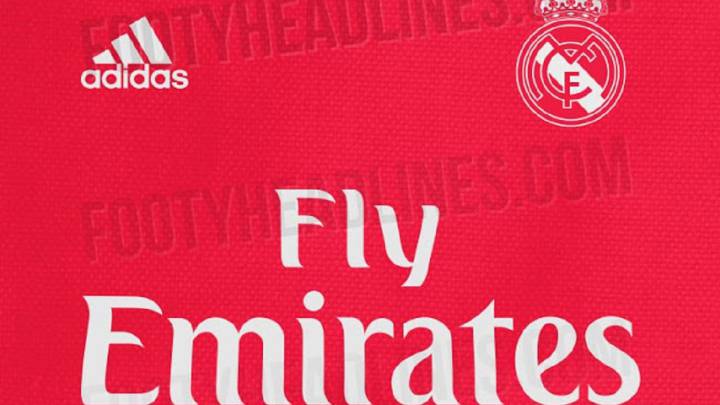 El Real Madrid vestirá de rojo en la Champions League 2018-2019.