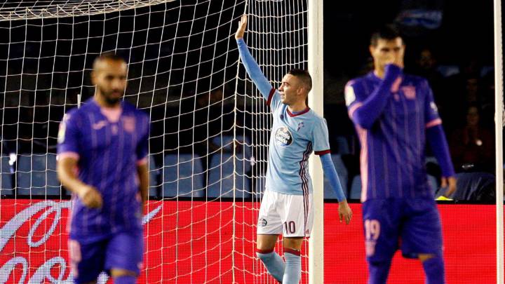 El Celta se sube al tren de Europa guiado por Iago Aspas.