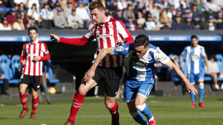 Laporte no jugará ante el Madrid y De Marcos es duda